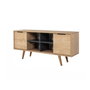 Hanah Home Sina 3319 Soporte para TV Roble Zafiro y Antracita